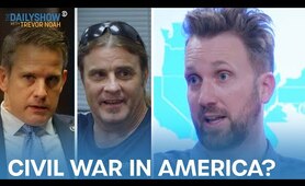 Is America Headed to Another Civil War? Jordan Klepper Fingers the Pulse | The Daily Show